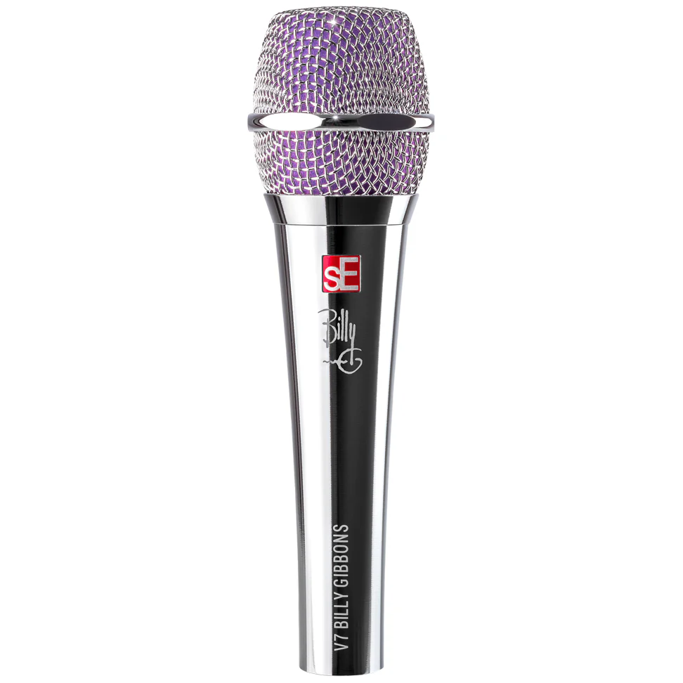 sE Electronics V7-BFG Billy Gibbons Sig V7 Handheld Dynamic Supercardioid Mic
