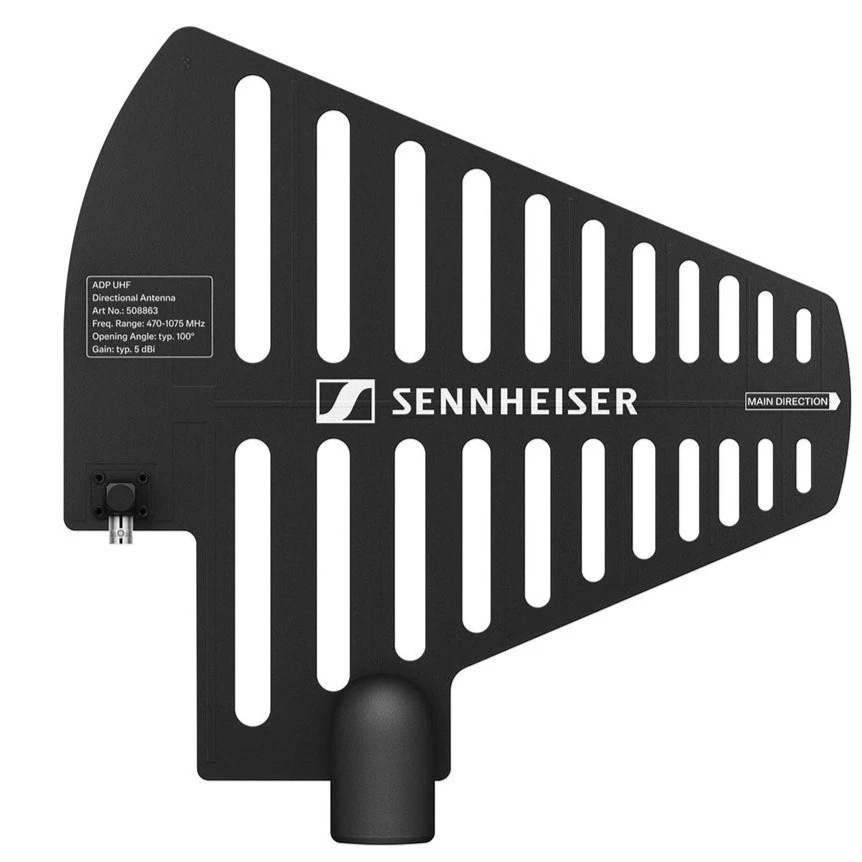 Sennheiser ADP-UHF Passive External Directional Antenna, Single, UHF Range (470 - 1075 MHz)