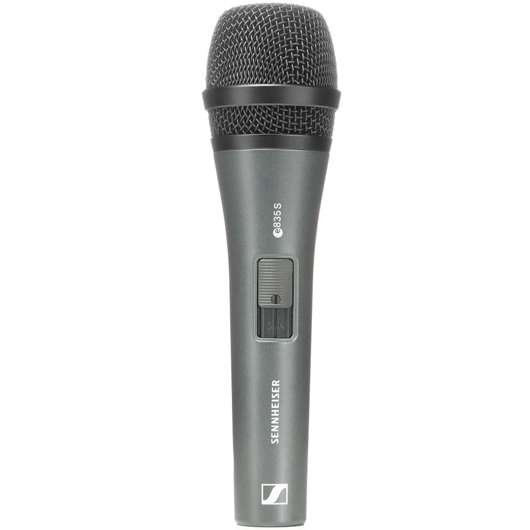 Sennheiser E835-S Dynamic Cardioid Handheld Microphone w/ Switch