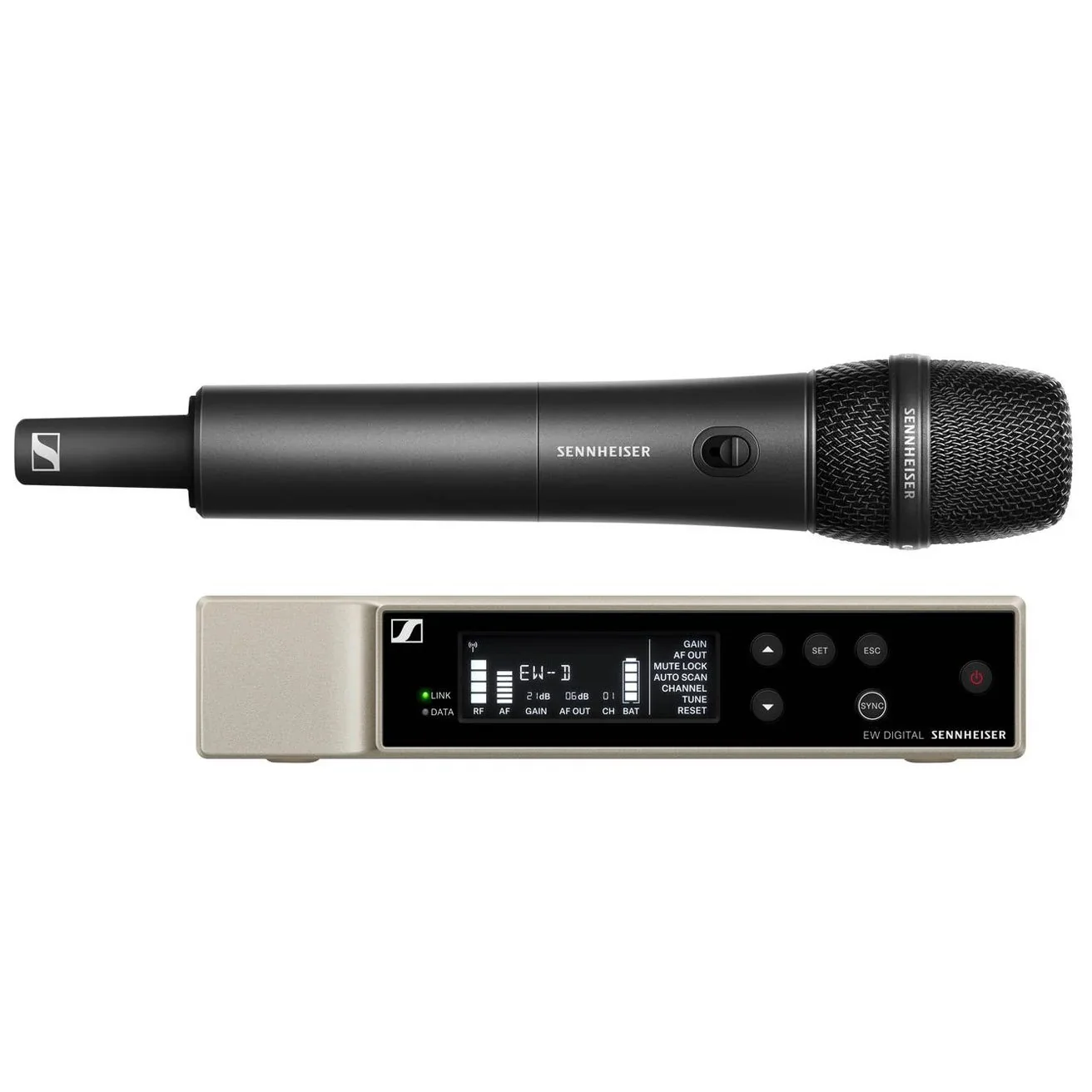 Sennheiser EW-D-835-S-SET Digital Wireless Handheld Set w/ Rack Kit - 470-526 MHz