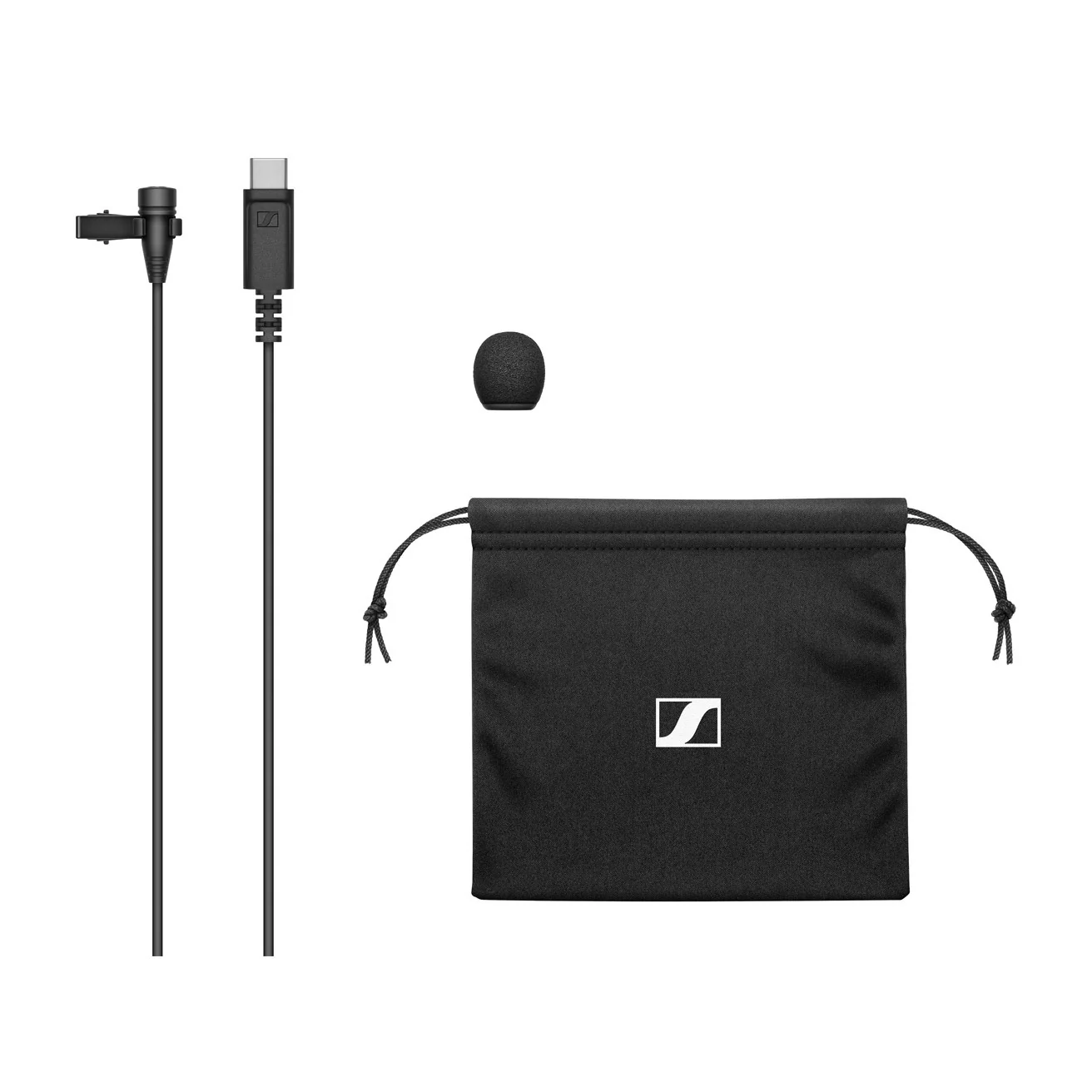 Sennheiser XS-LAV-USB-C Omnidirectional Lav  Mic, USB-C, 2m cable - Image 2