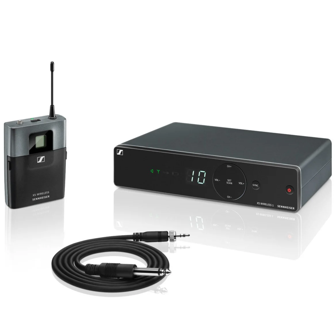 Sennheiser XSW-1-CI1-A Wireless Instrument System, 1/4", AA Batt, Freq 548-572 MHz