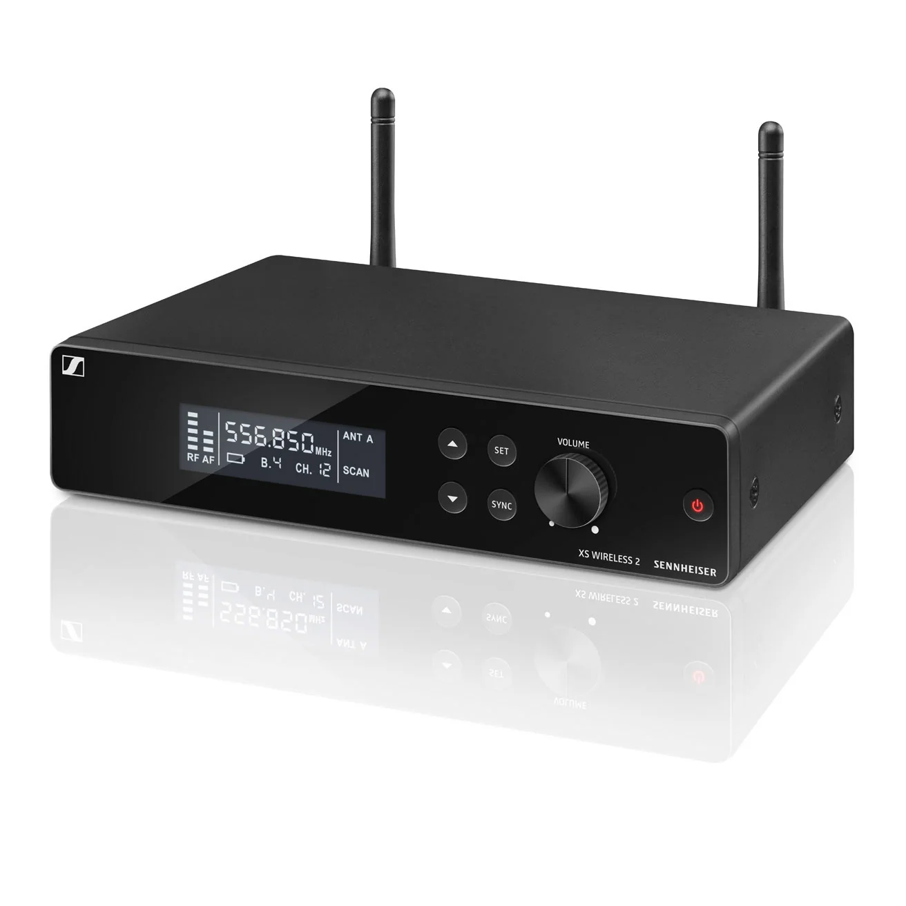 Sennheiser XSW-2-835-A Wireless Handheld Microphone Rackable System, e835 Capsule, Cardioid, Dynamic, AA Batt, Freq 548-572 MHz - Image 4