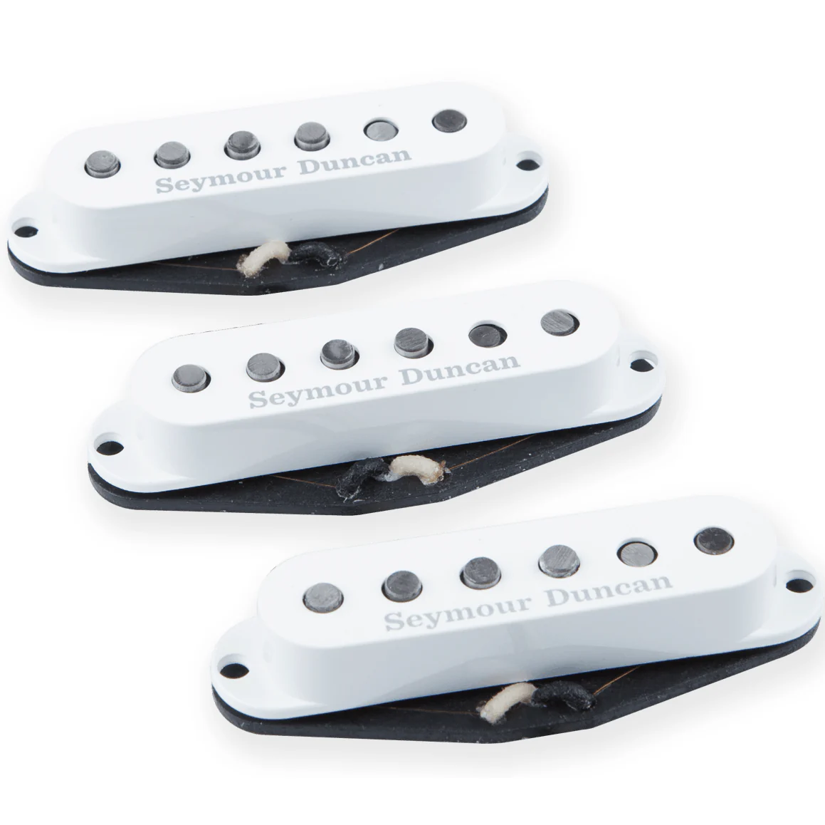 Seymour Duncan 11201-01-CSET SSL-1 Vintage Staggered for Strat, Calibrated Set, White