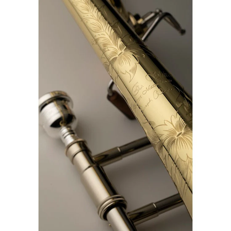 Shires TBQALESSI Q-Series Joseph Alessi Artist Large Bore Trombone - Image 4