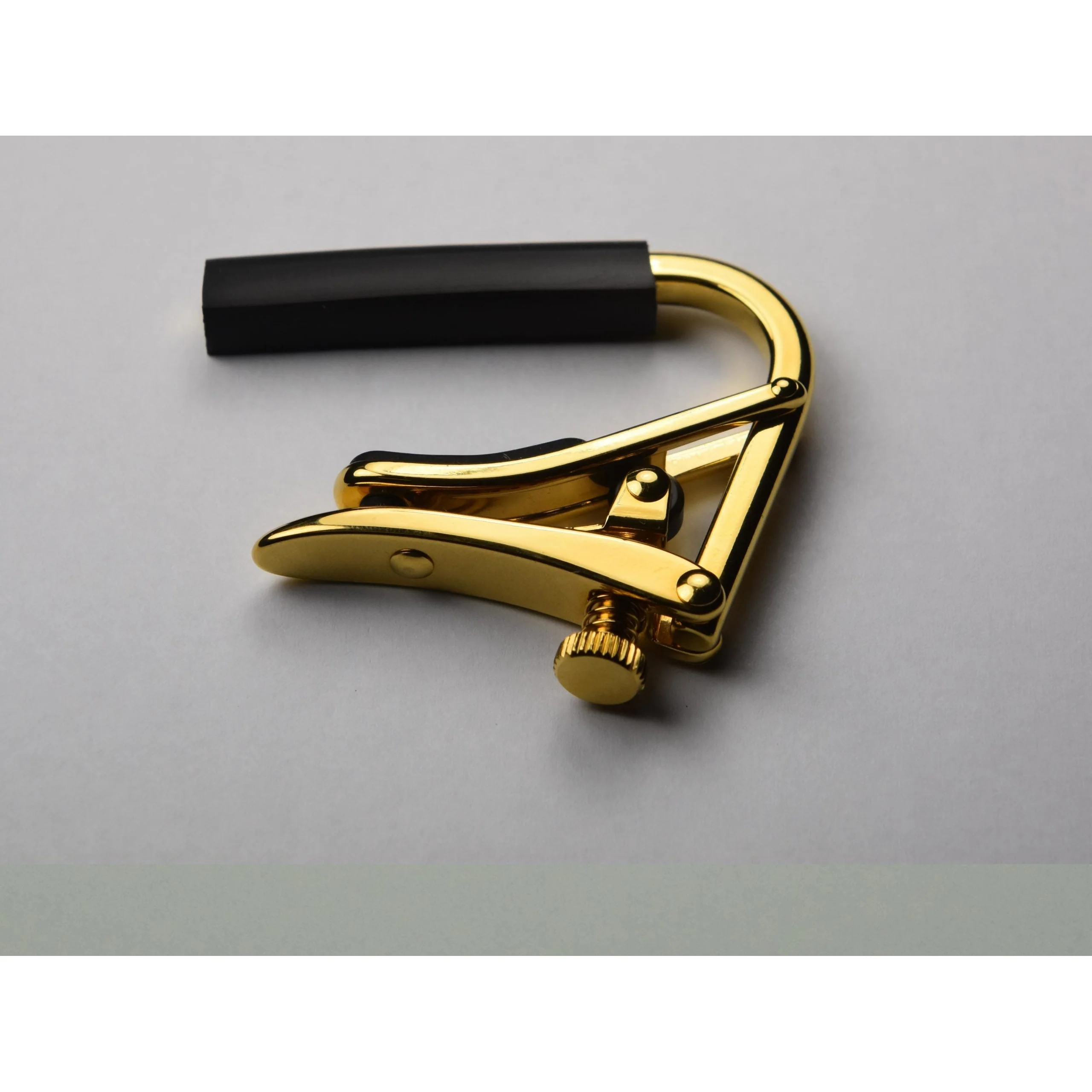 Shubb C1RG Steel String Capo, Capo Royale, Nickel-plated Steel, Rose Gold - Image 2