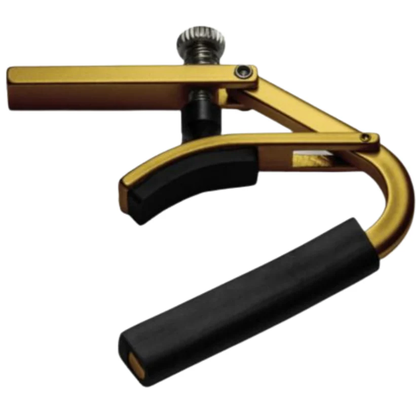Shubb L1-GOLD Steel String Capo, Lite Series, Aluminum, Gold
