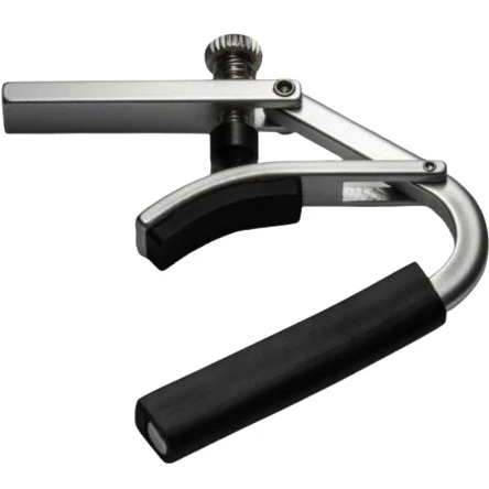 Shubb L1-SILVER Steel String Capo, Lite Series, Aluminum, Silver