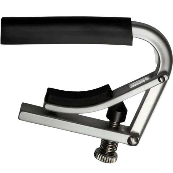Shubb L2-SILVER Nylon String Capo, Lite Series, Aluminum, Silver