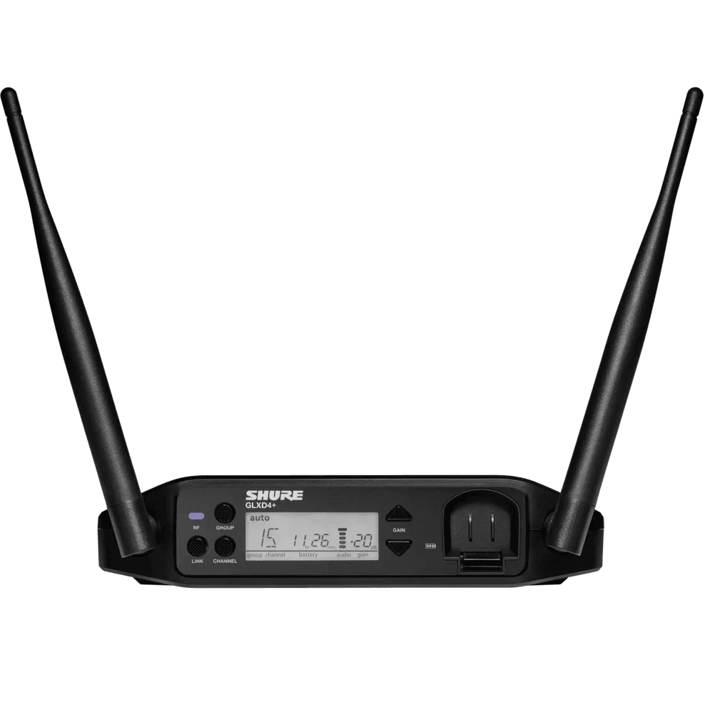 Shure GLXD14+/93-Z3 Dual-Band Digital Wireless Microphone System w/ WL93 - Image 4