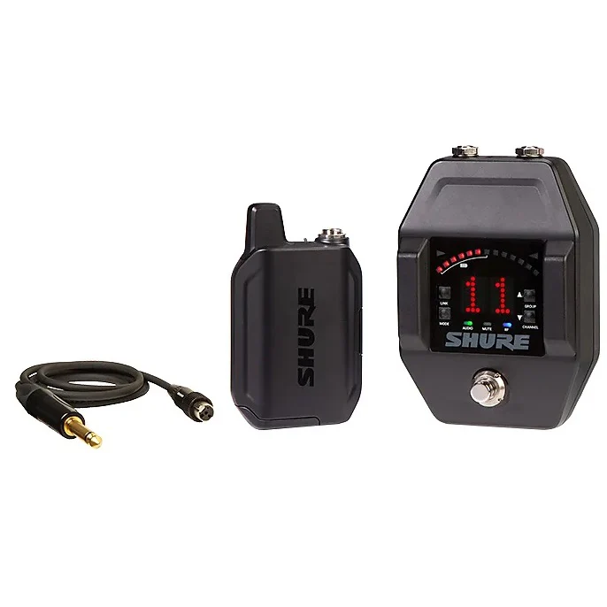 Shure GLXD16+-Z3 Dual-Band Digital Wireless Instrument System w/ Pedalboard Tuner Receiver