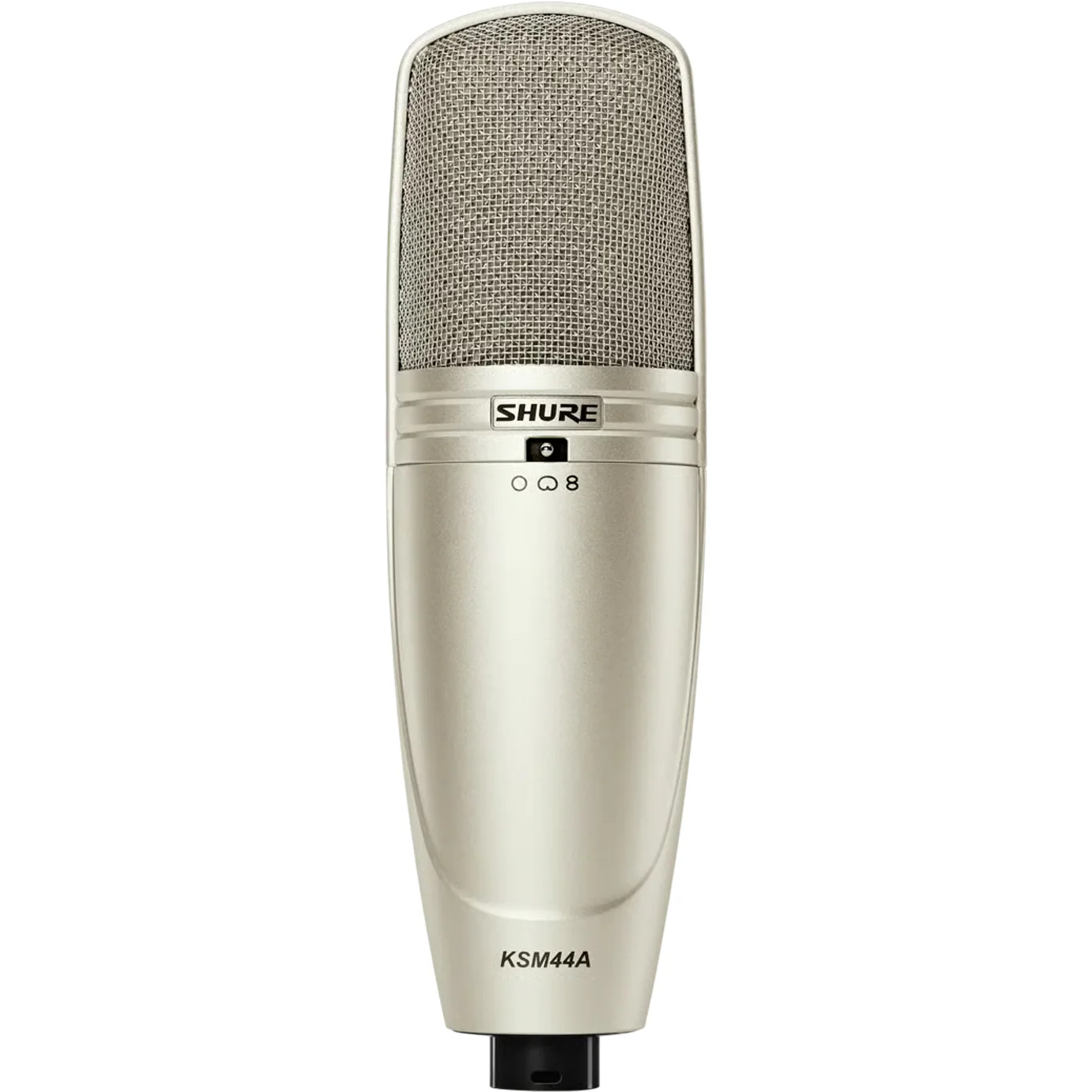 Shure KSM44A Multi-Pattern, Large Diagphragm, Side-Address Condenser Studio Microphone