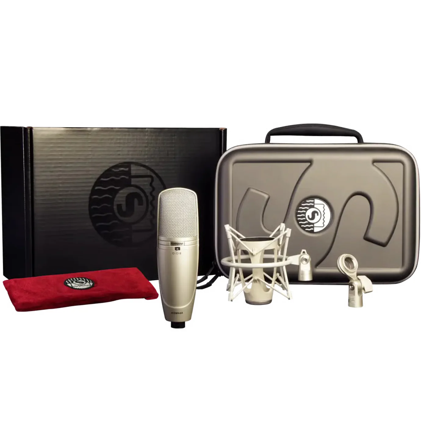 Shure KSM44A Multi-Pattern, Large Diagphragm, Side-Address Condenser Studio Microphone - Image 3