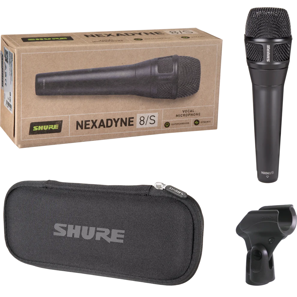 Shure NXN8/S Nexadyne Microphone, Dynamic, Supercardioid - Image 4