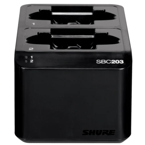 Shure SBC203-US Dual Docking Charger For SLXD1/2, SB903