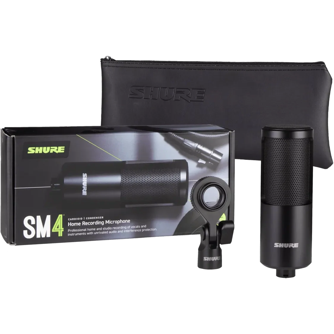 Shure SM4-K SM4 Dual Diarphram Condenser Mic