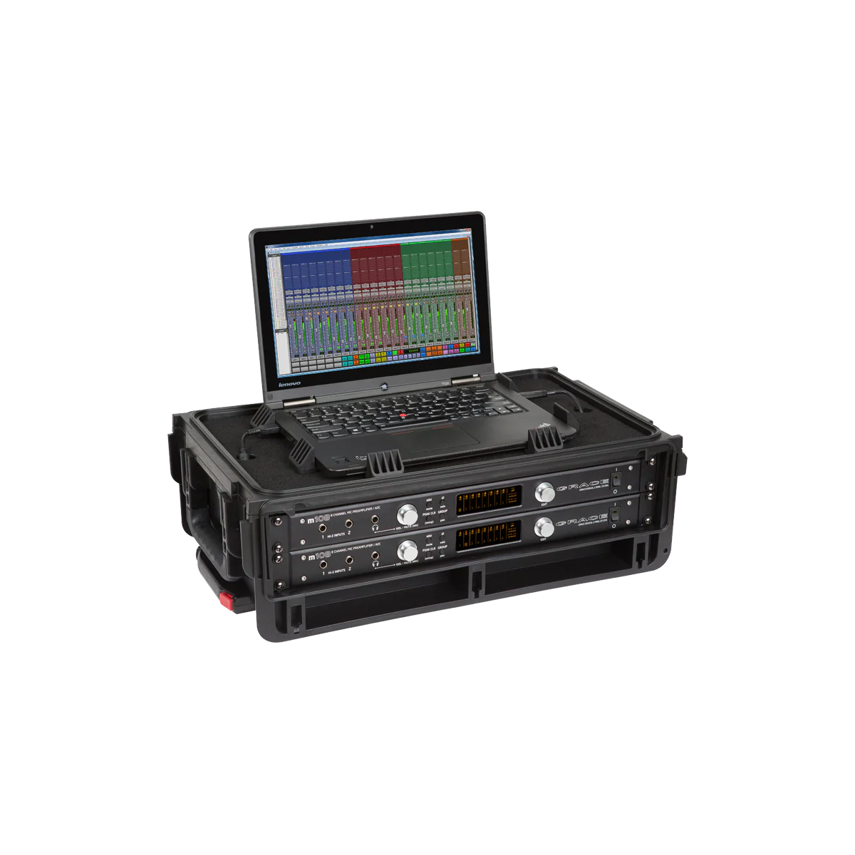 SKB 1SKB-ISF2U i Series Laptop Rack, 2U w/ Wheels - Image 7