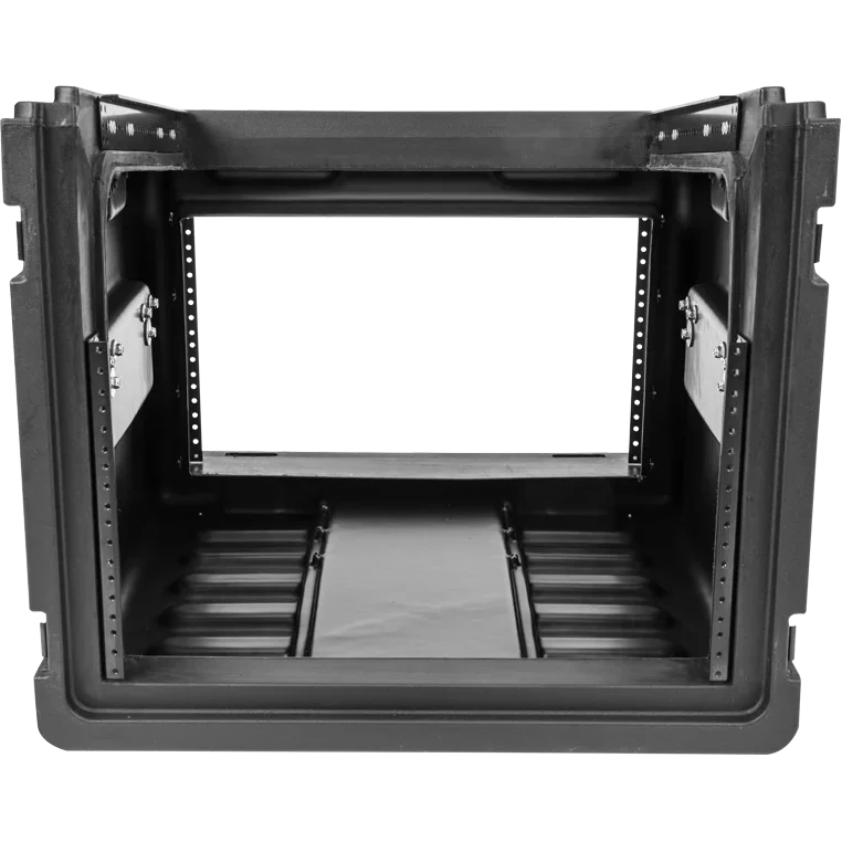 Skb 1SKB-R106W 10x6 Compact Rolling Rig w/ Wheels, 10U Top, 6U Front - Image 4