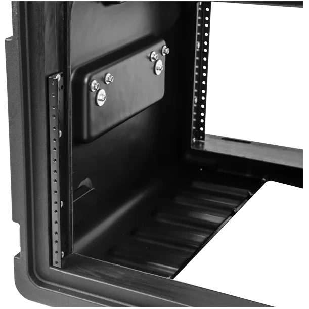 Skb 1SKB-R106W 10x6 Compact Rolling Rig w/ Wheels, 10U Top, 6U Front - Image 5