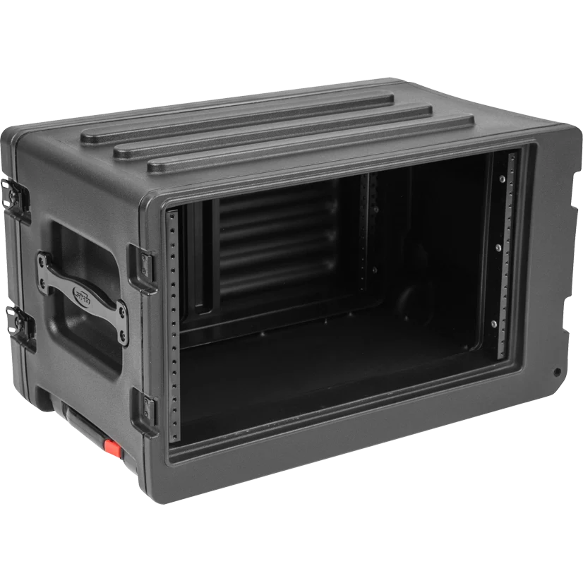 SKB 1SKB-R6SW 6U Shallow Roto Rolling Rack - Image 5