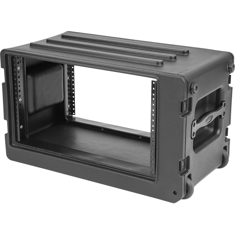 SKB 1SKB-R6SW 6U Shallow Roto Rolling Rack - Image 6