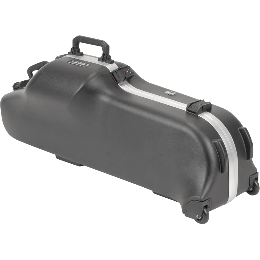 Skb SKB-455W Contoured Pro Universal Baritone Sax case with Wheels