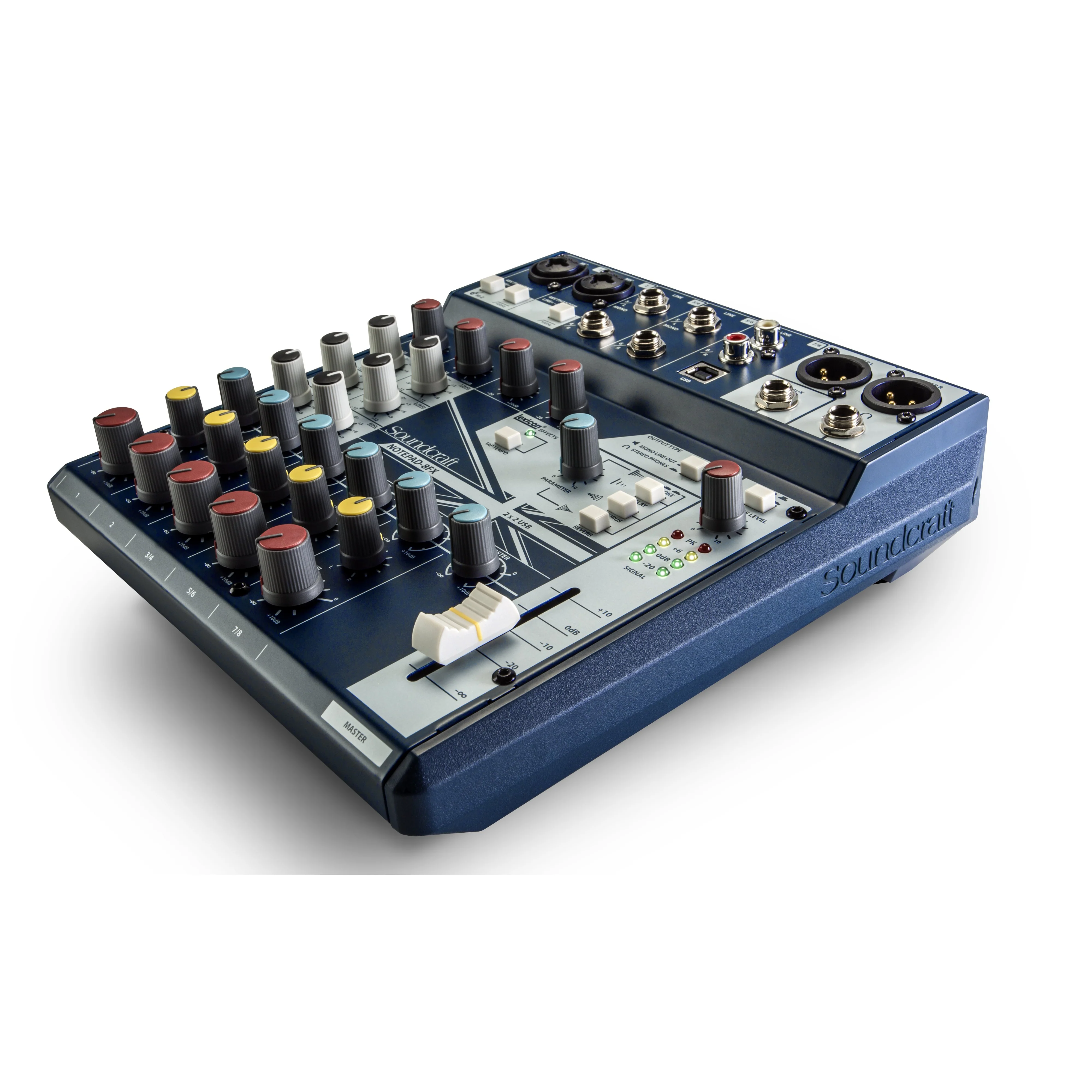 Soundcraft NOTEPAD-8FX Small-format Analog MIxer w/ Effects, USB - Image 3