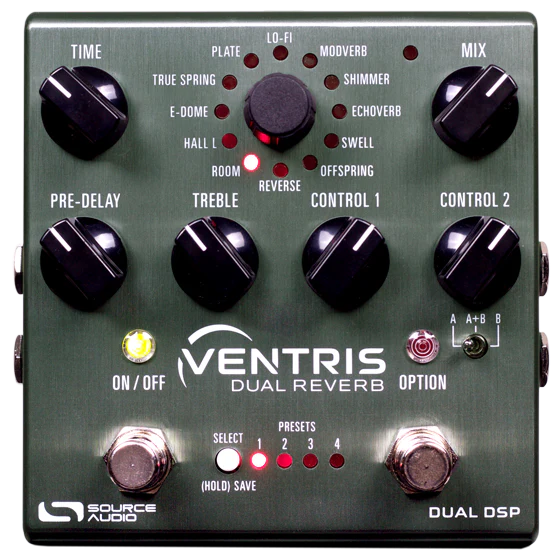 Source Audio SA262 One Series Ventris Dual Reverb