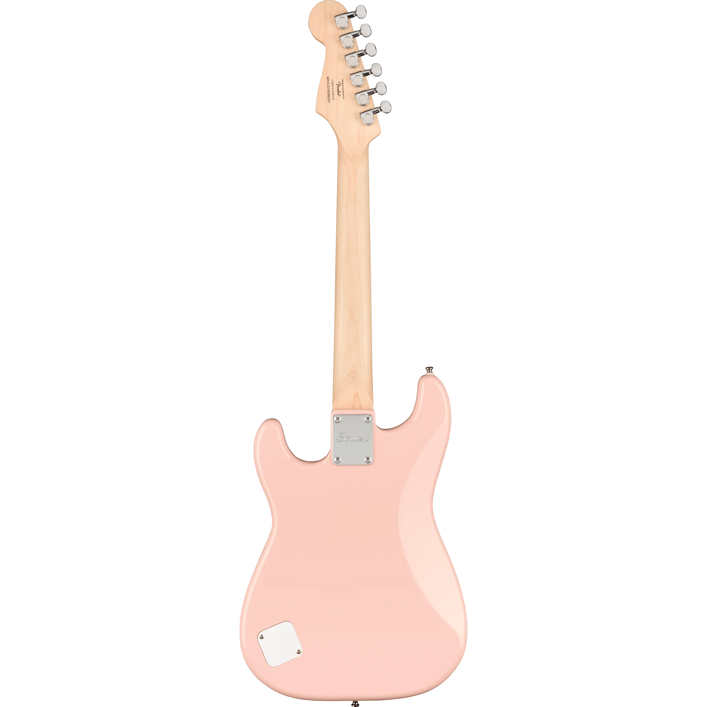 Squier 037-0121-556 Mini Strat LRL, Shell Pink - Image 2