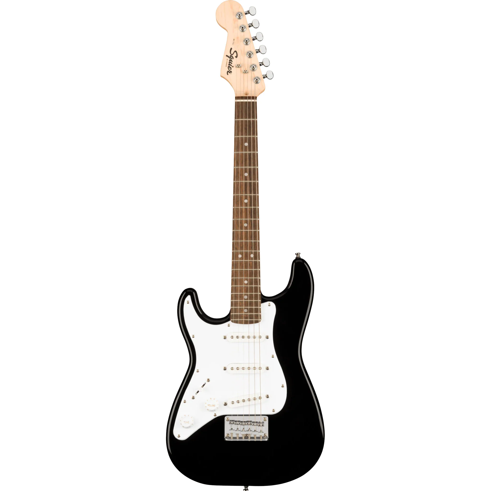Squier 037-0123-506 Mini Strat Left-Handed LRL, Black