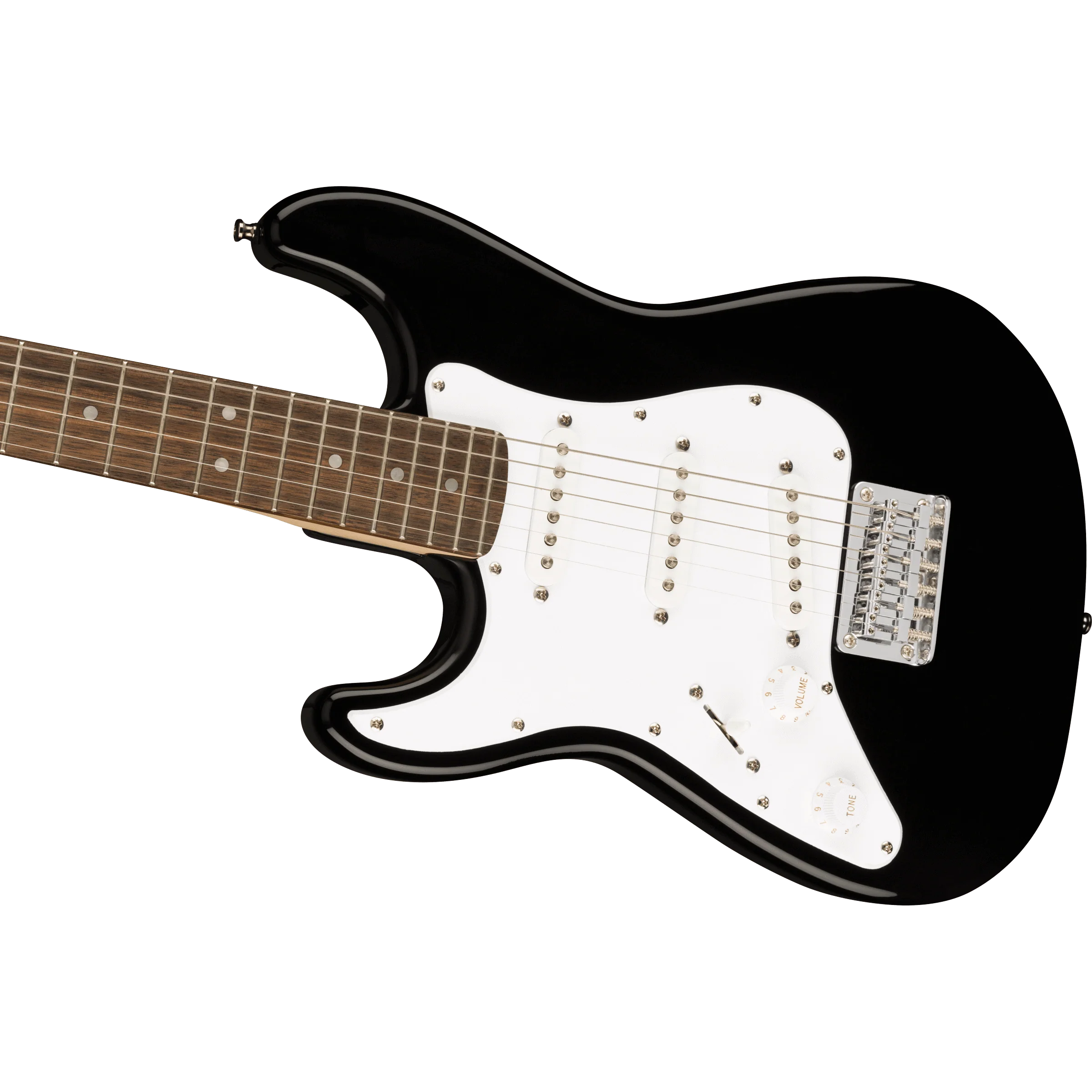 Squier 037-0123-506 Mini Strat Left-Handed LRL, Black - Image 4
