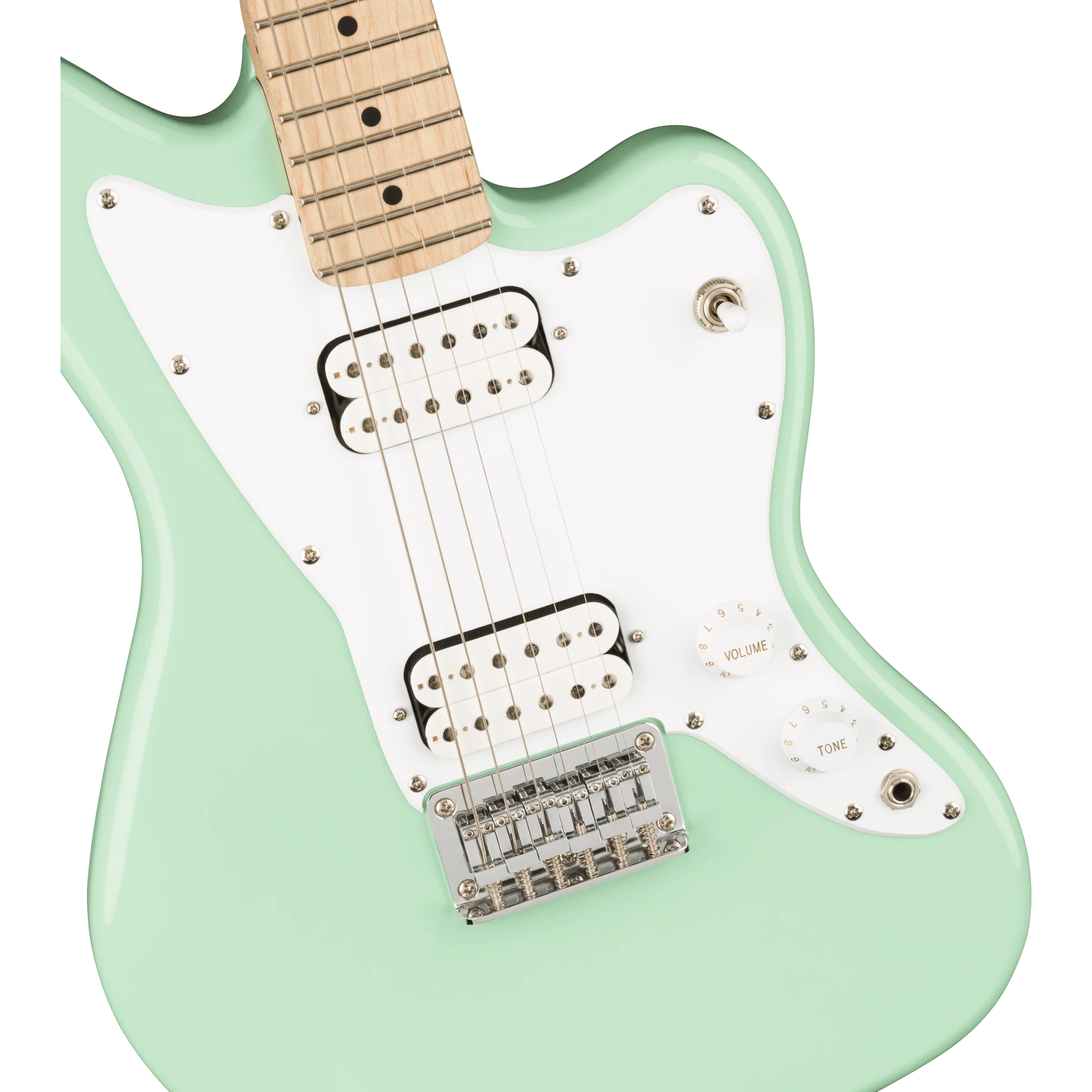 Squier 037-0125-557 Mini Jazzmaster HH, Surf Green - Image 3
