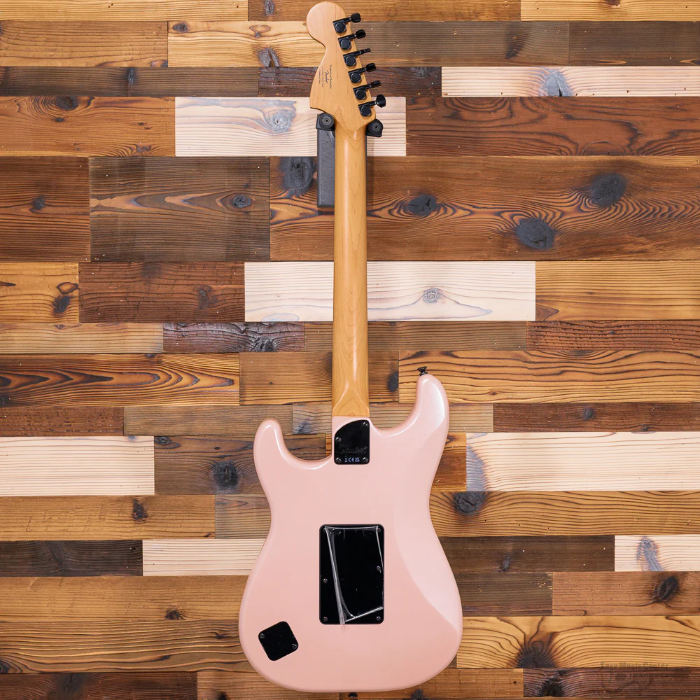 Squier 037-0240-533 Contemporary Strat w/ Trem, HH, Roated MN, Shell Pink Pearl (#CMCC23001565) - Image 2
