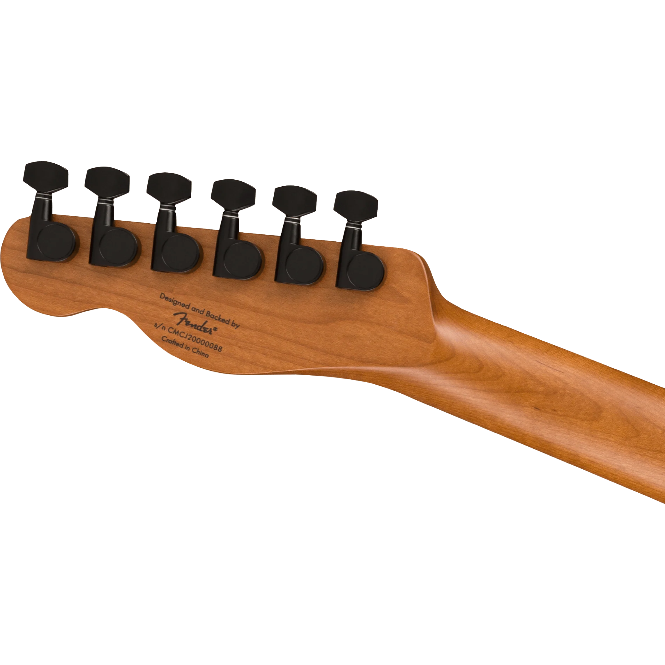 Squier 037-1225-568 Contemporary Tele, RH, Roasted MN, Gunmetal Metallic - Image 5