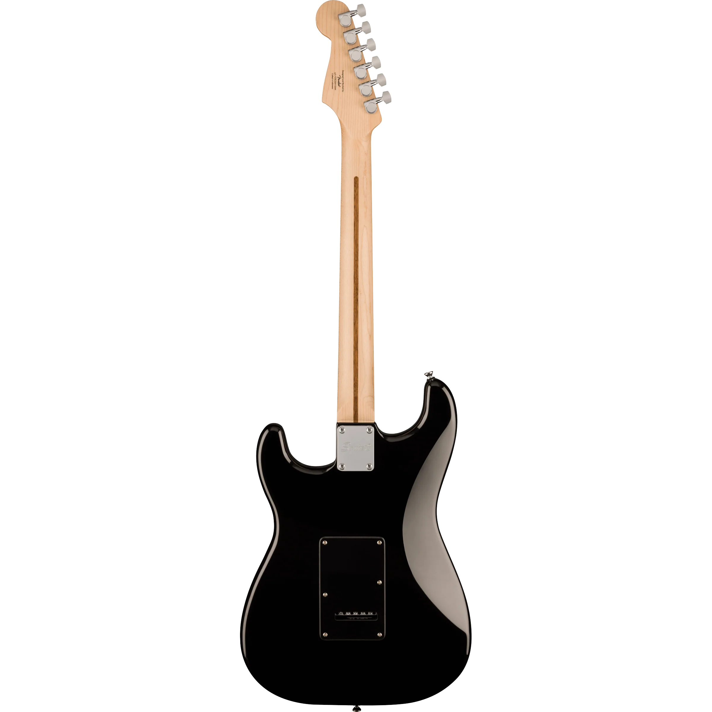 Squier 037-3203-506 Sonic Strat, HSS, Maple FB, BPG, Black - Image 2