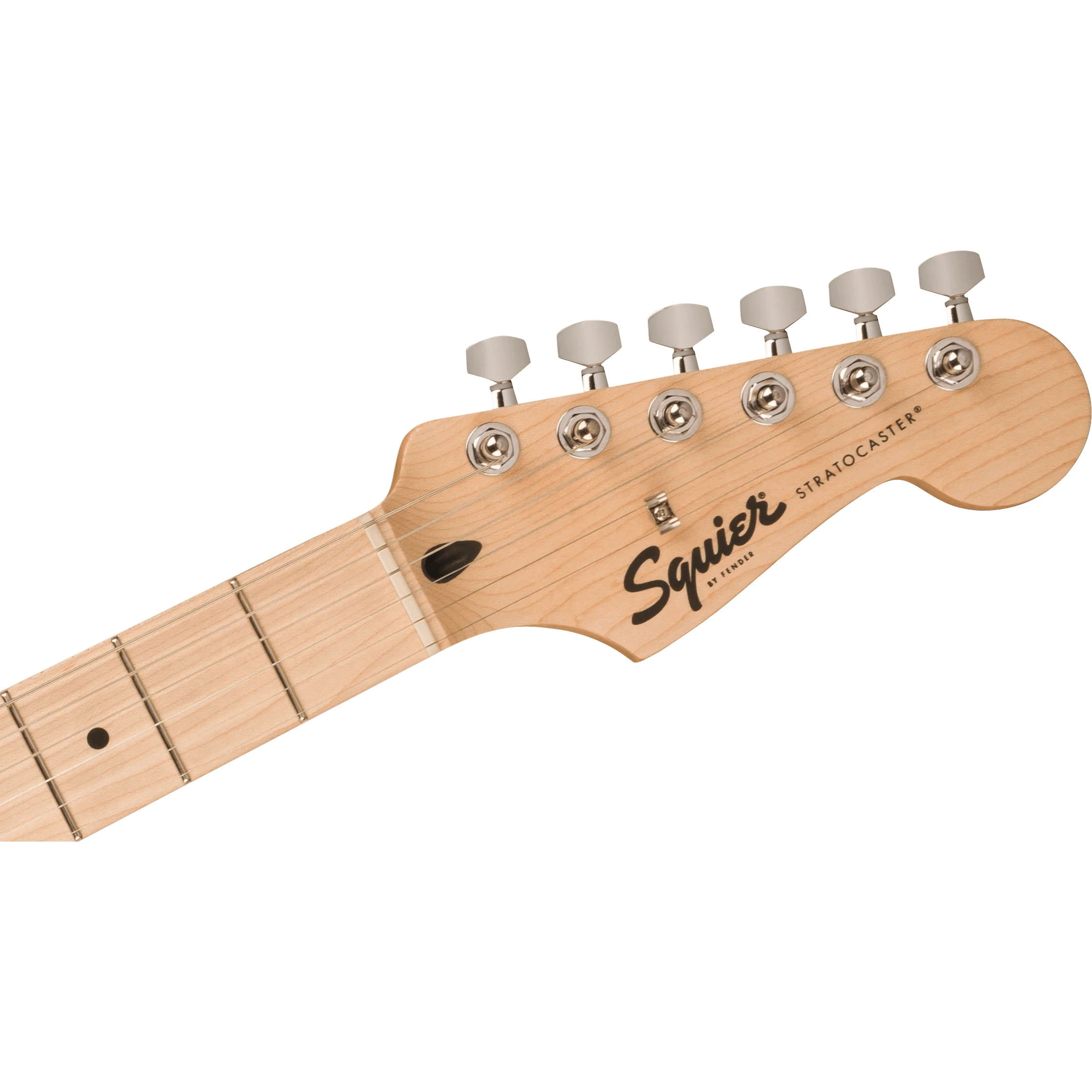 Squier 037-3203-506 Sonic Strat, HSS, Maple FB, BPG, Black - Image 5