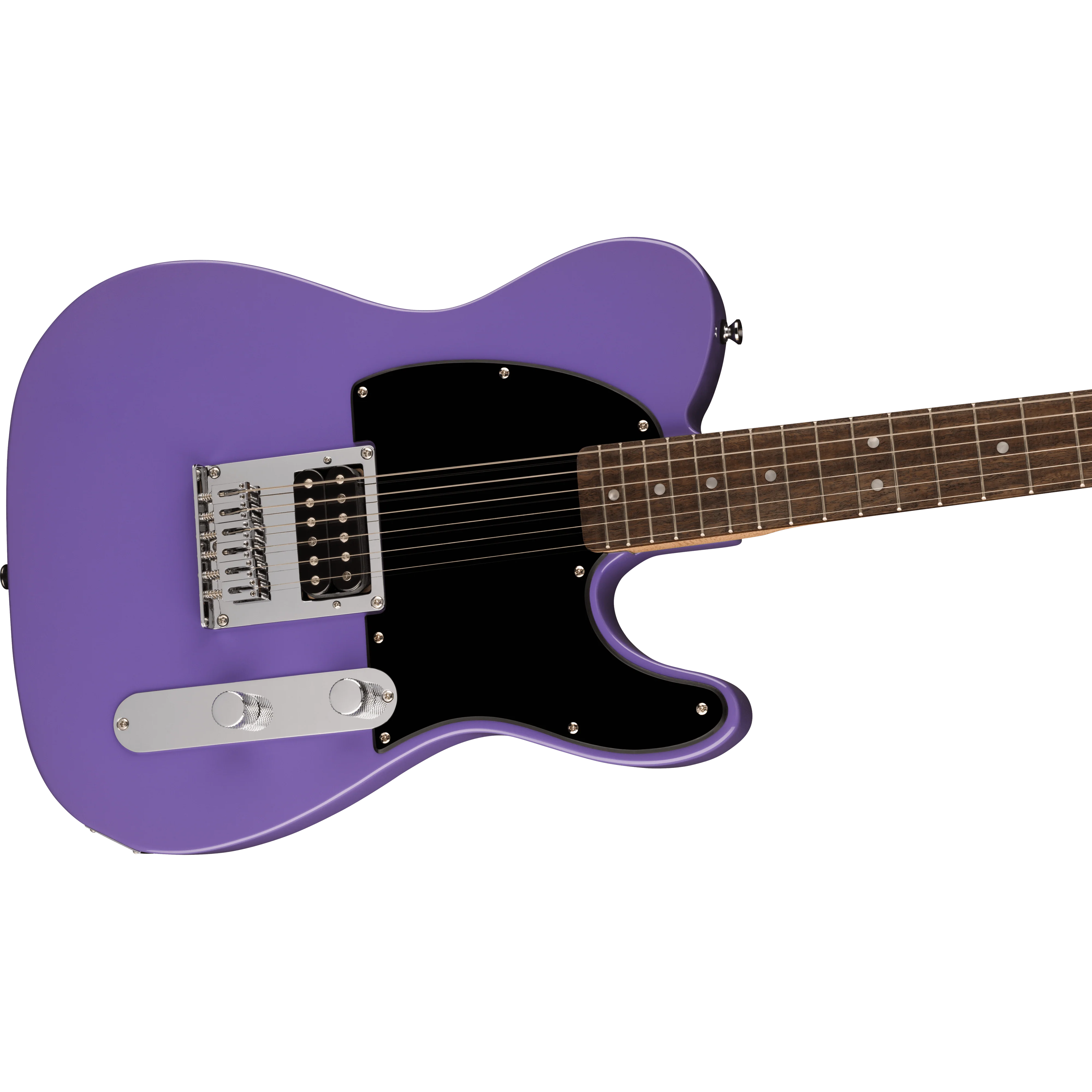 Squier 037-3551-517 Sonic Esquire Tele, H, LRL, BPG, Ultraviolet - Image 4