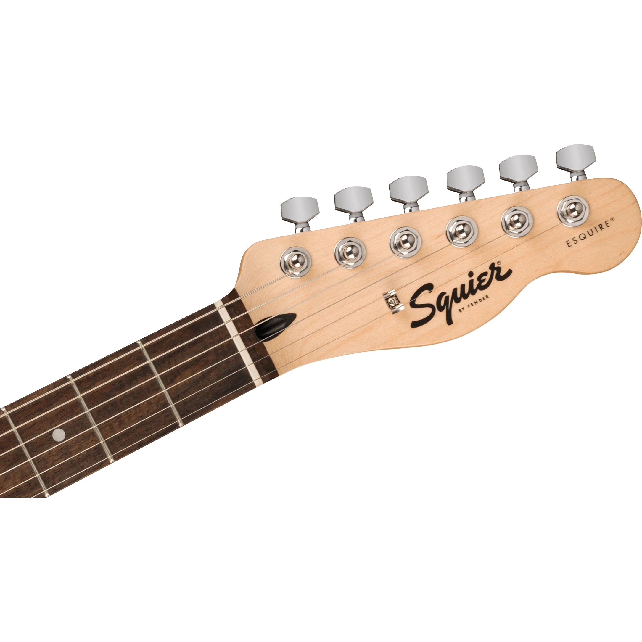 Squier 037-3551-517 Sonic Esquire Tele, H, LRL, BPG, Ultraviolet - Image 5