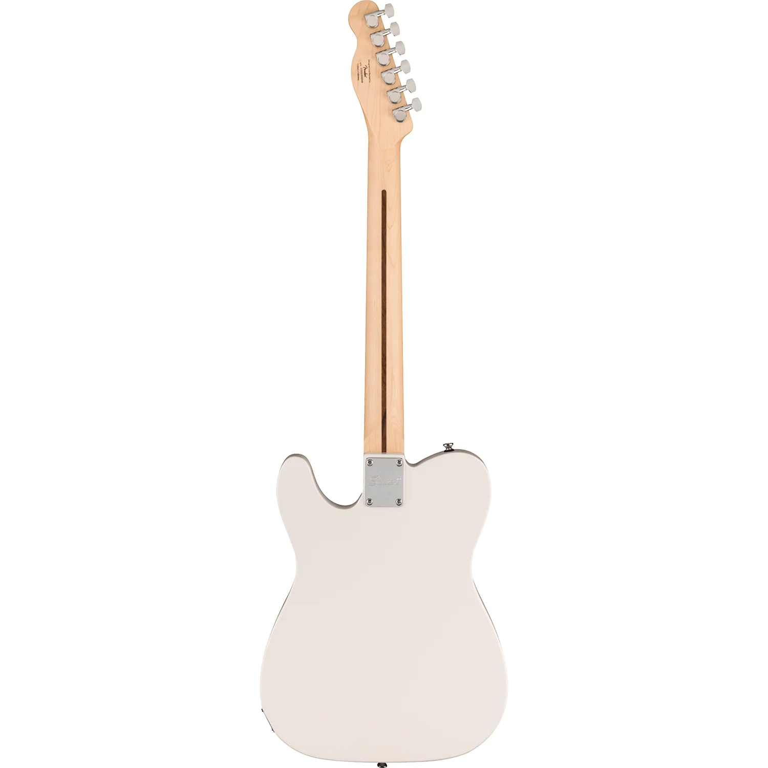 Squier 037-3553-580 Sonic Esquire Tele, H, MN, BPG, Arctic White - Image 2