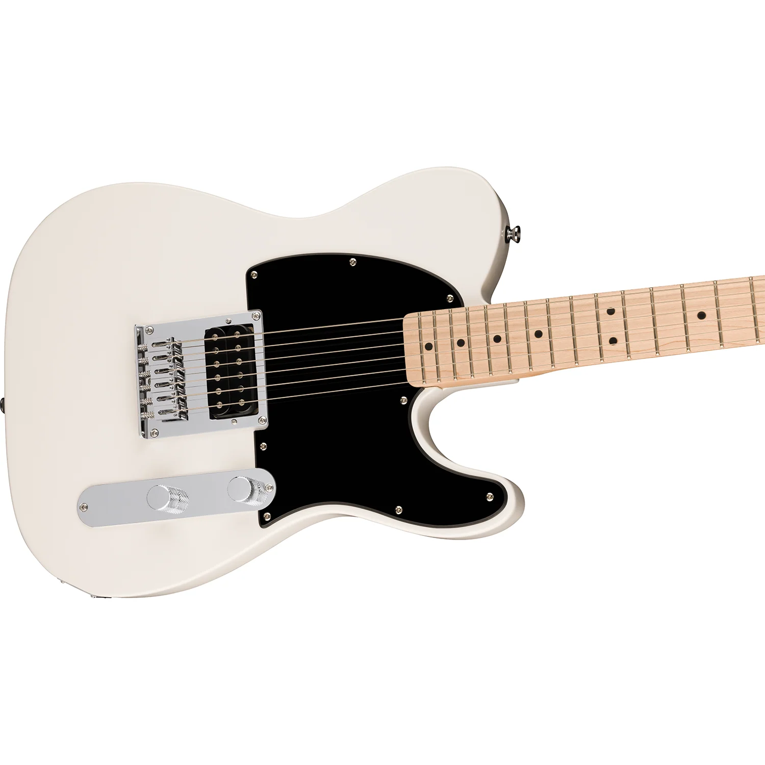 Squier 037-3553-580 Sonic Esquire Tele, H, MN, BPG, Arctic White - Image 3