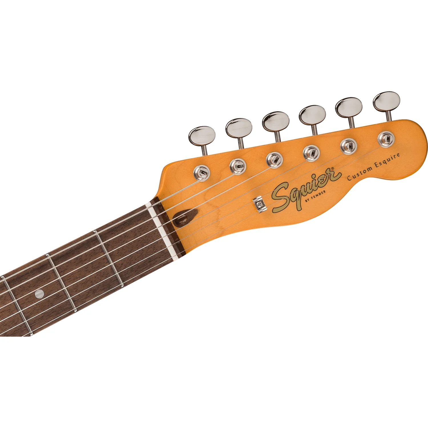 Squier 037-4043-546 Classic Vibe Custom Esquire, LRL, Parchment PG, Sherwood Green - Image 4