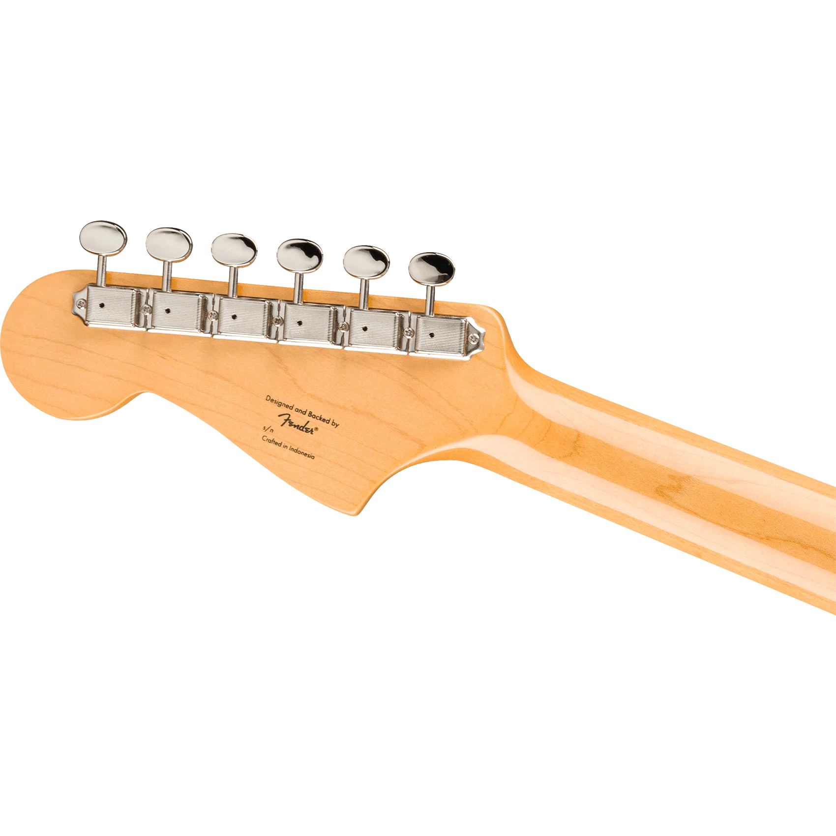 Squier 037-4087-920 FSR 60s Jazzmaster w/ Trem, Matching Headstock, Competition Burgundy - Image 5