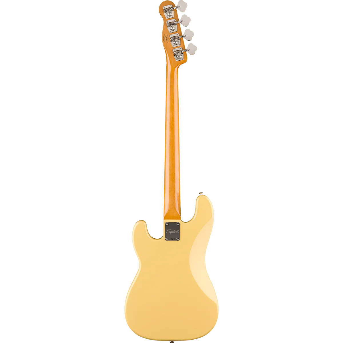 Squier 037-4524-541 Classic Vibe Tele Bass, MN, Parchment PG, Vintage White - Image 2