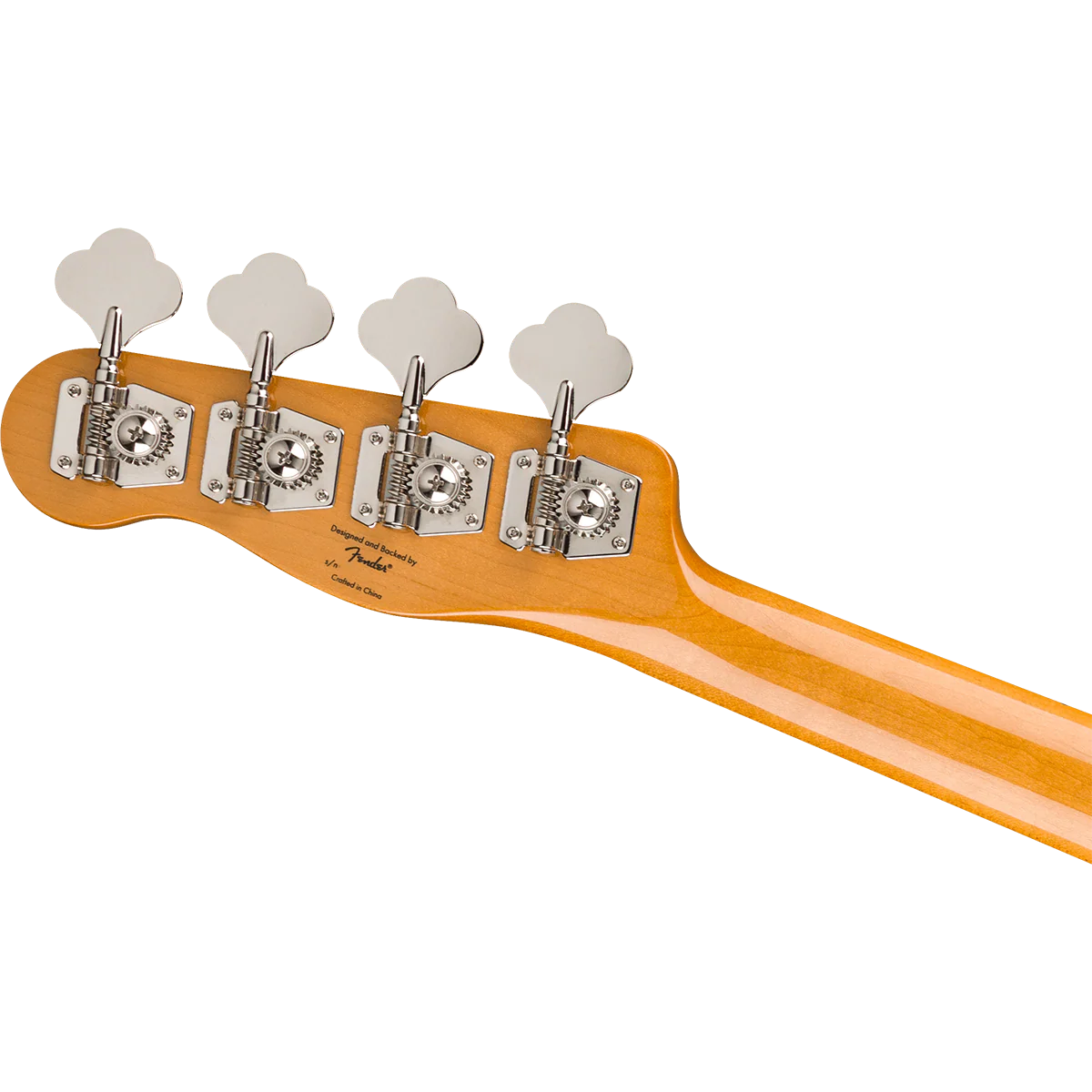 Squier 037-4524-541 Classic Vibe Tele Bass, MN, Parchment PG, Vintage White - Image 5