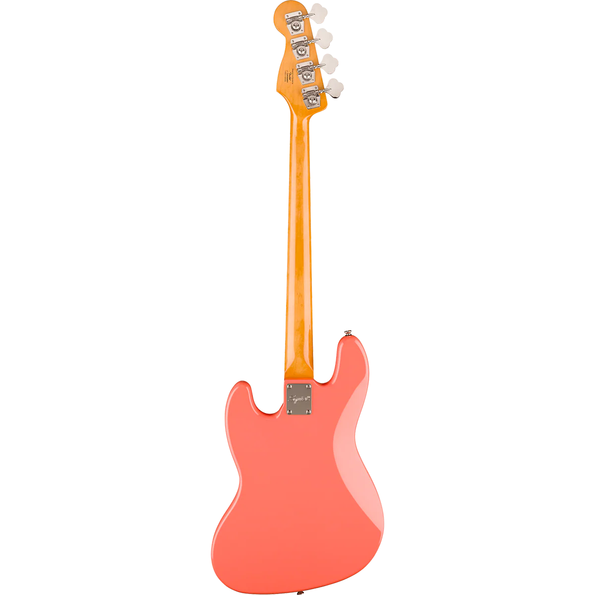 Squier 037-4530-511 Classic Vibe 60s J-Bass, LRL, Tortoishell PG, Tahitian Coral - Image 2