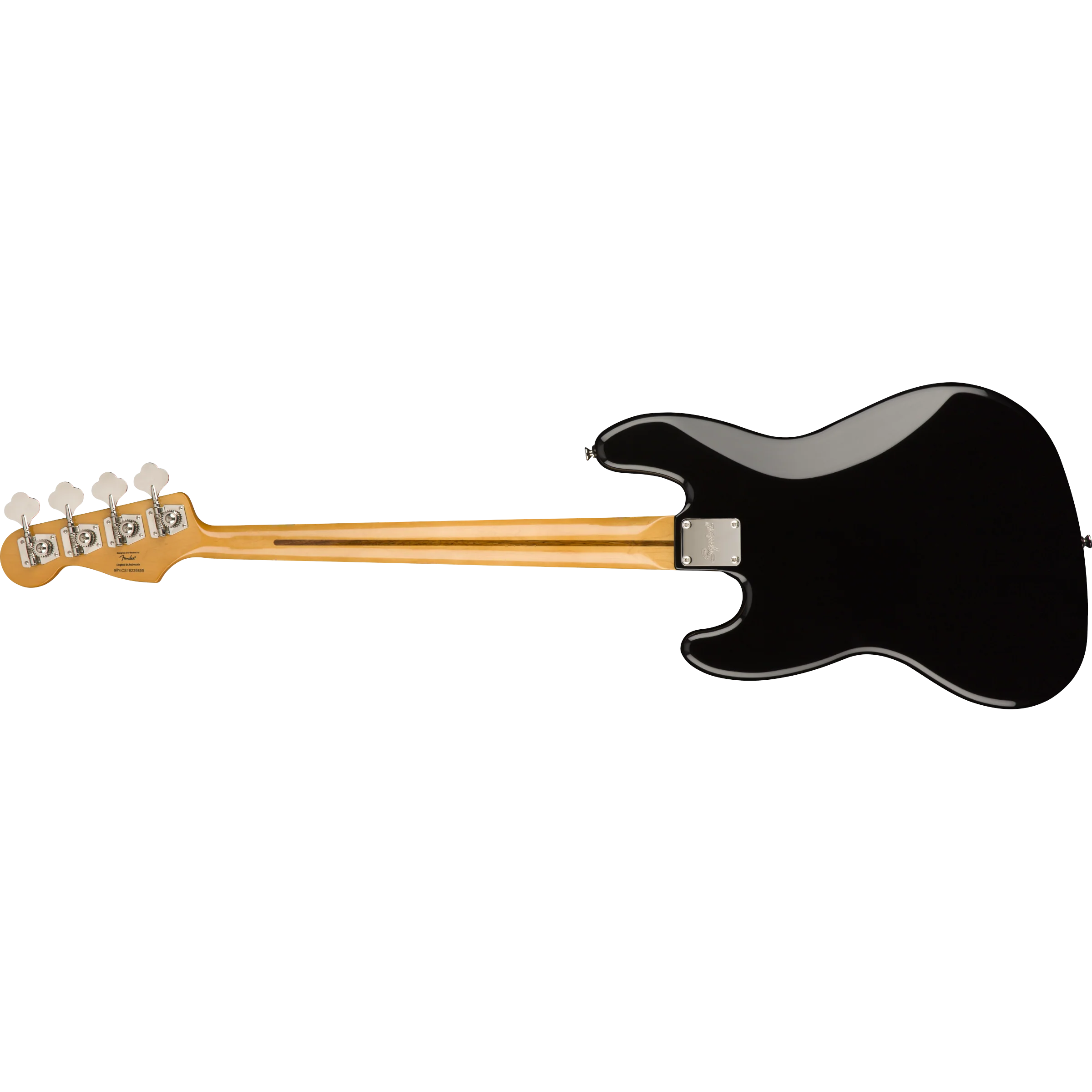 Squier 037-4540-506 Classic Vibe 70s J-Bass, Maple, Black - Image 2