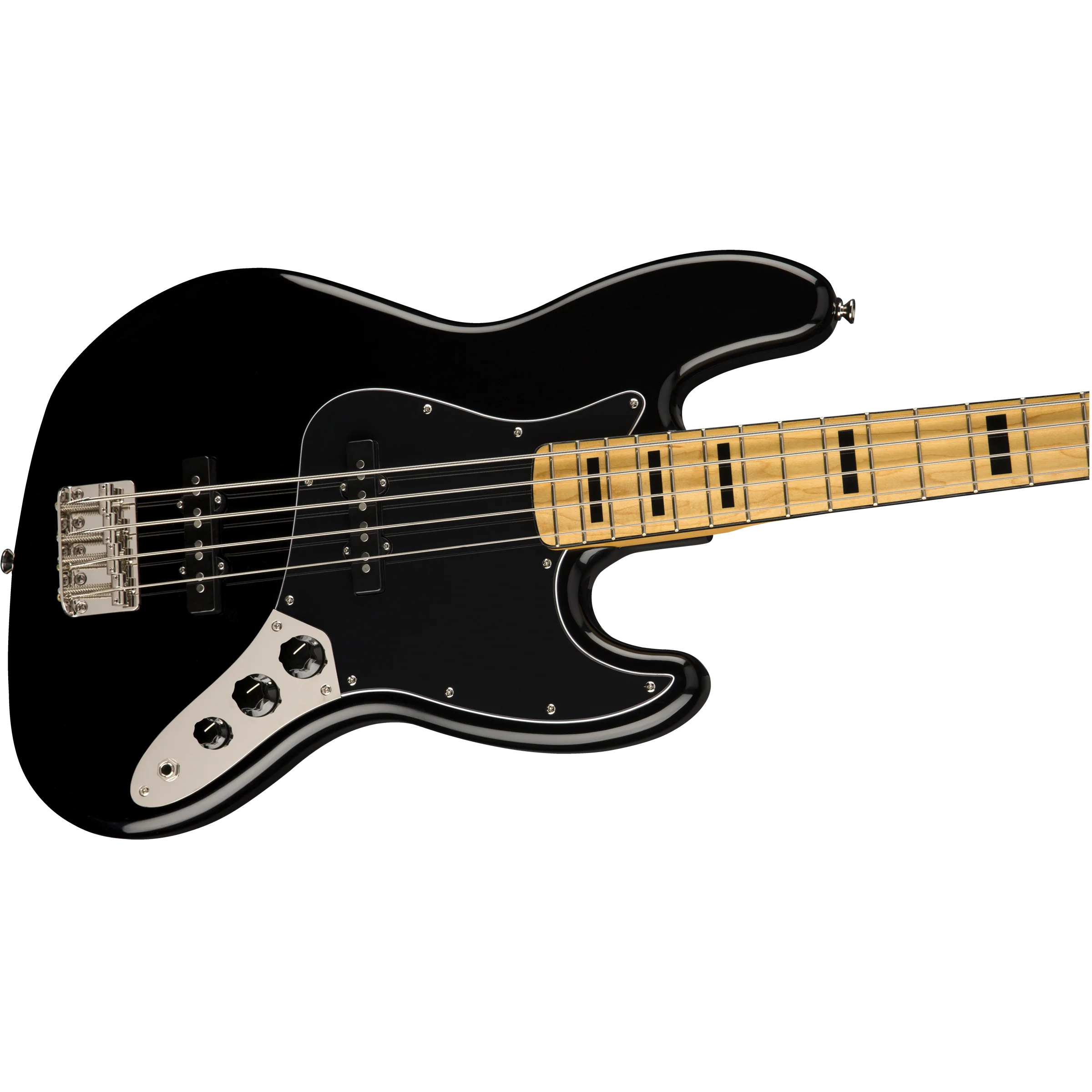 Squier 037-4540-506 Classic Vibe 70s J-Bass, Maple, Black - Image 3