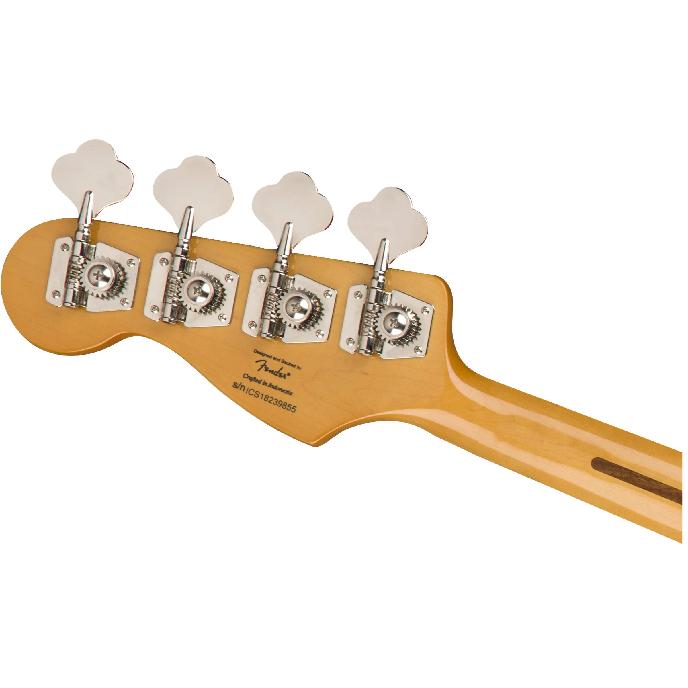 Squier 037-4540-506 Classic Vibe 70s J-Bass, Maple, Black - Image 5