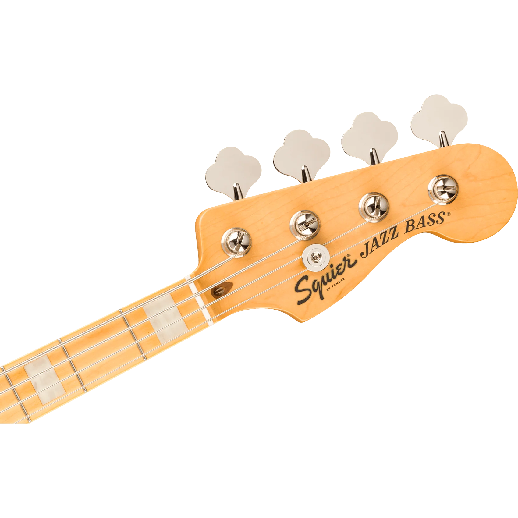 Squier 037-4543-508 Classic Vibe 70s J-Bass, Active, MN, Parchment PG, Ocean Turquoise - Image 4