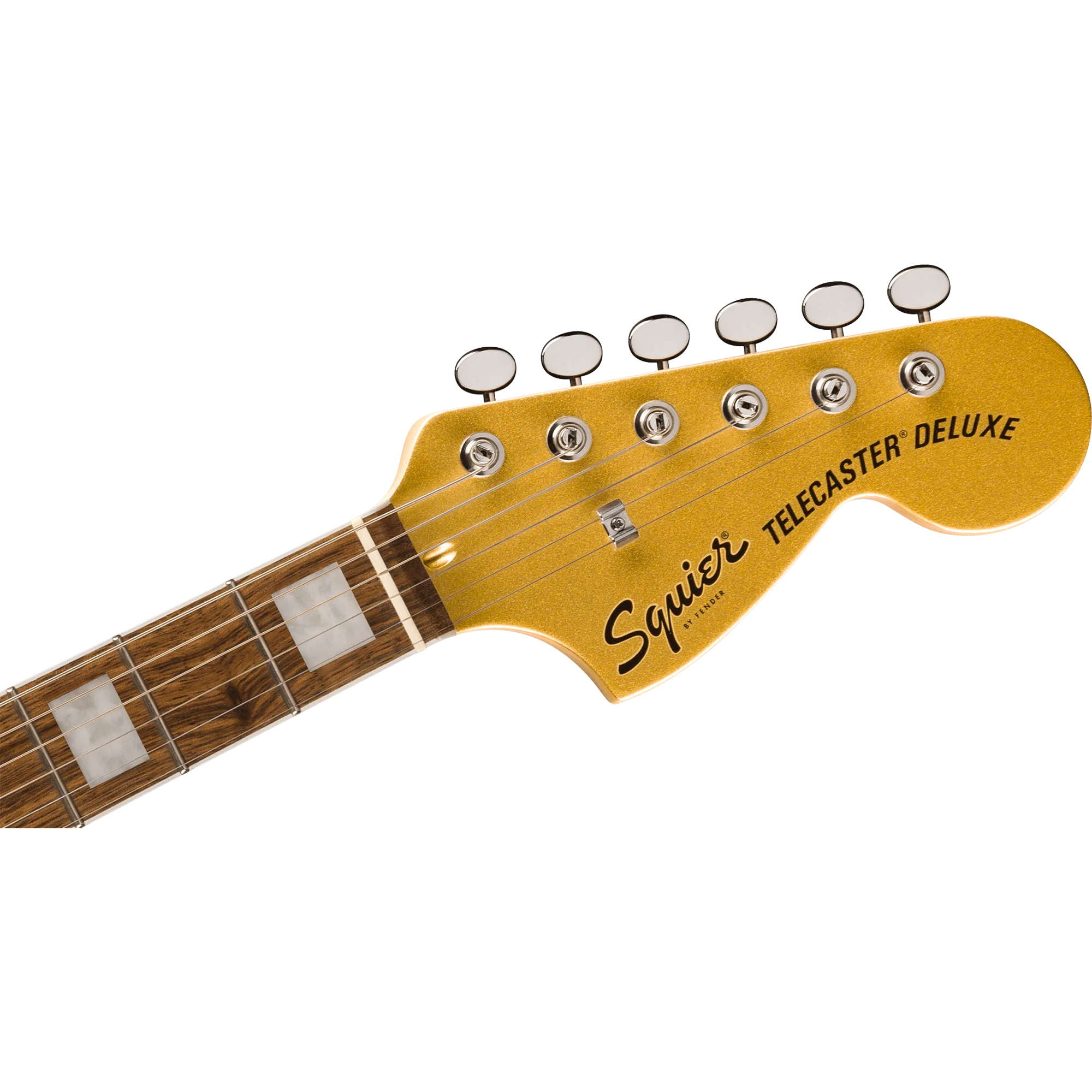 Squier 037-7025-578 LTD Paranormal Troublemaker Tele Deluxe, Aztec Gold - Image 5